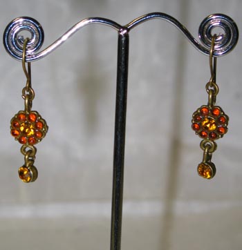 alisha - DIAMONTE EARRINGS ( TI 48004E)